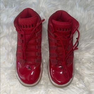 Jordan Bright Red High-Top Sneakers Nike Air Jordan Max Aura 'Gym Red'
